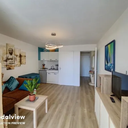 Ferienwohnung Les Pieds Dans L'Eau Canet-en-Roussillon Exterior foto