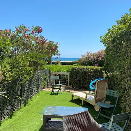Ferienwohnung Les Pieds Dans L'Eau Canet-en-Roussillon Exterior foto